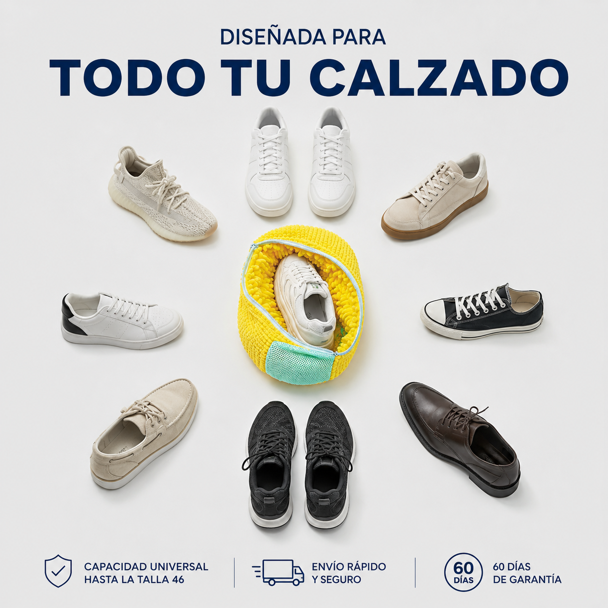 Bolsa de lavado para zapatillas
